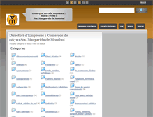 Tablet Screenshot of empreses.montbuicomerc.cat